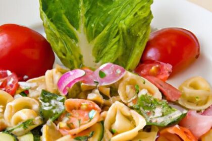 Mediterranean Fusion: Greek-Inspired Tortellini Pasta Salad