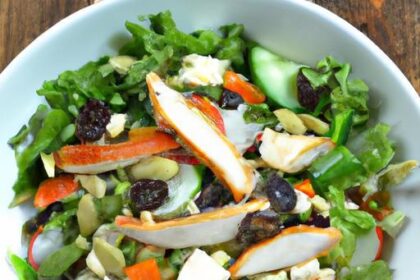 Crunchy Sunflower Seed & Chicken Salad: A Nutritious Twist