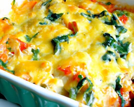 Wholesome Vegetable Casserole: A Colorful Comfort Feast