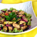 A Flavorful Twist: Middle Eastern Shawarma Chicken Salad