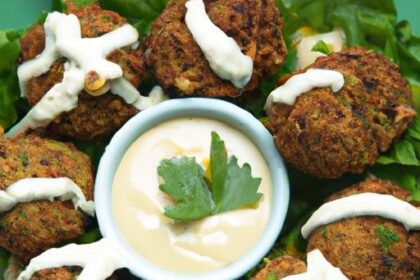 Golden Middle Eastern Falafel: Perfected with Creamy Tahini