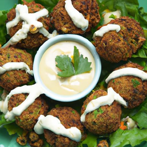 Golden Middle Eastern Falafel: Perfected with Creamy Tahini