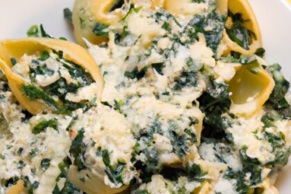 Savor the Comfort: Spinach & Ricotta Stuffed Shells Recipe