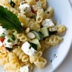 Fresh and Flavorful: Pasta Salad with Creamy Feta Cheese