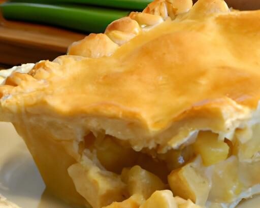 Hearty Chicken Pot Pie Casserole Topped with Golden Biscuits