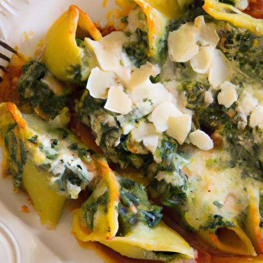 Stuffed Shells ⁣Delight: ⁢Spinach ⁤&‌ Ricotta Recipe Unveiled