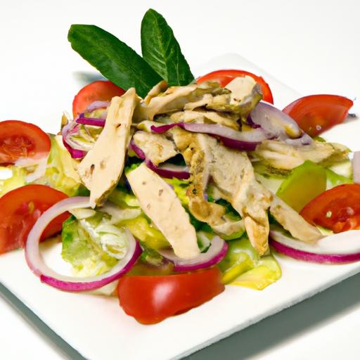 A Flavorful Twist: Middle Eastern Shawarma Chicken Salad