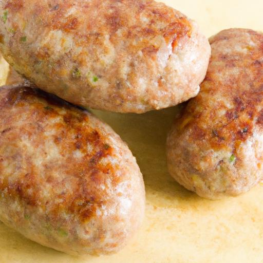 Perfectly Crisp and ⁣Juicy: The art of baked Sausage Patties