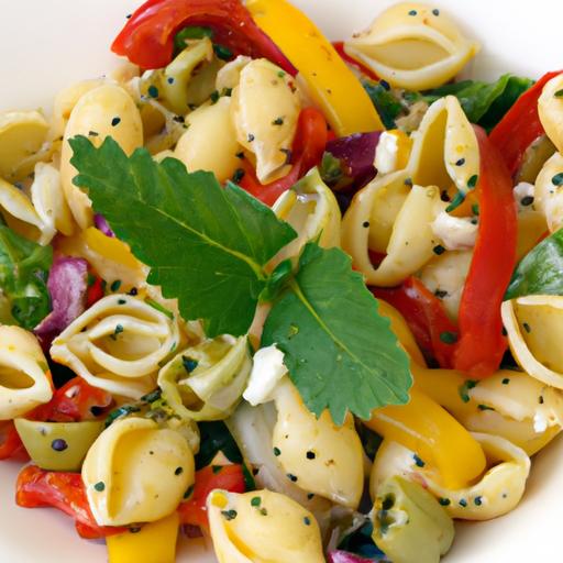 Mediterranean Fusion: Greek-Inspired Tortellini Pasta Salad