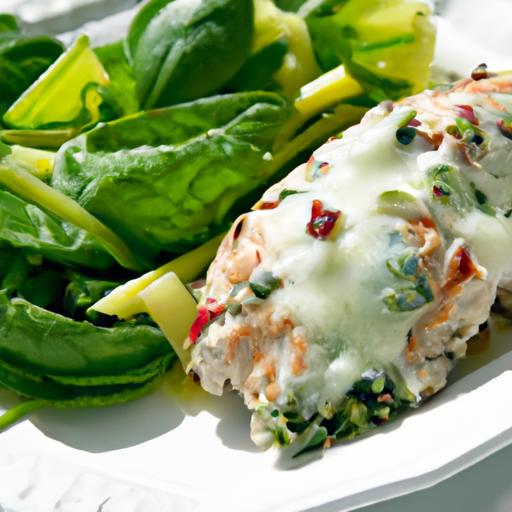 Savory ‍Spinach‌ and Ricotta Stuffed Chicken‌ Recipe Delight