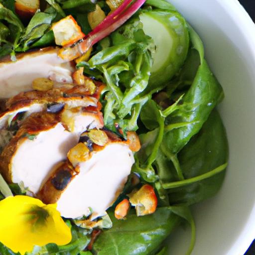 Crunchy Sunflower Seed & Chicken Salad: A Nutritious Twist