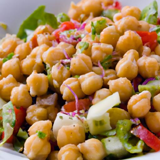 Wholesome Chicken and Chickpea Salad: A Nutritious Delight