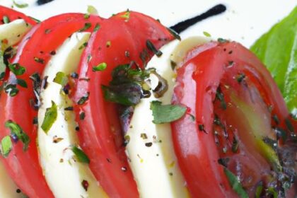 Elevate Caprese Salad with a Sweet Balsamic Twist