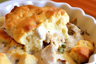Hearty Biscuits and Gravy Casserole: A Comfort Classic