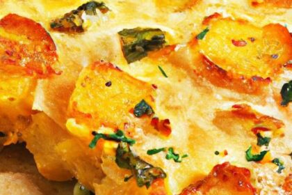 Hearty Roasted Veggie Bake: Deliciously Egg-Free Delight