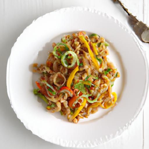 Wholesome Quinoa & lentil Pasta Salad: A Nutritious Twist