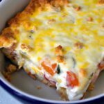 Spice Up Breakfast: Savory Buffalo Chicken Egg Casserole