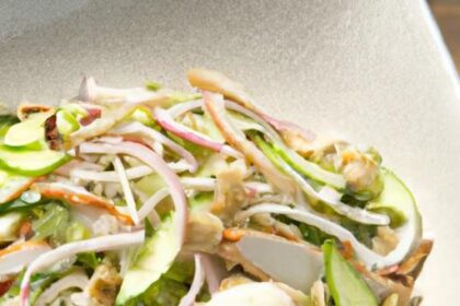 Crunchy Celery & Apple Chicken Salad: Fresh Flavor Fusion