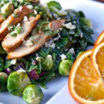 Sizzling Skillet Chicken & Brussels Sprout Salad Delight
