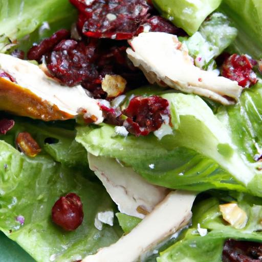 Wholesome Chicken Salad with Cranberries & Crunchy Pecans