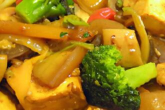 Savor the Flavors: Asian-Inspired Tofu & Veggie Bake