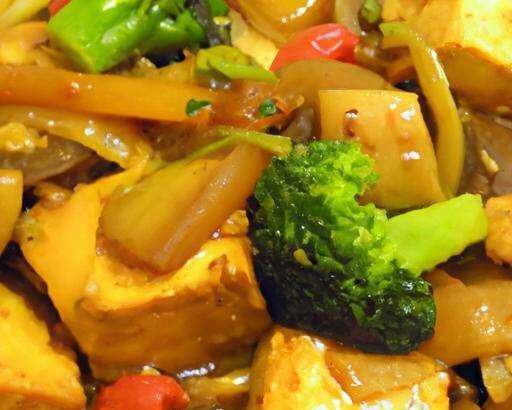 Savor the Flavors: Asian-Inspired Tofu & Veggie Bake