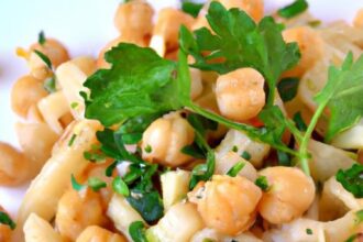 Brighten Your Bowl: Chickpea Pasta Salad with Lemon Tahini