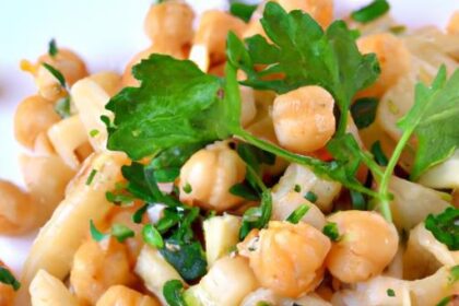 Brighten Your Bowl: Chickpea Pasta Salad with Lemon Tahini