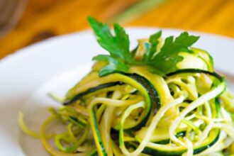 Twist on Tradition: Easy Zucchini Noodles Recipe Guide