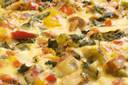 Hearty Roasted Veggie Bake: A Flavorful Egg-Free Delight