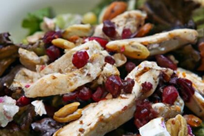 Crunchy Cranberry Pecan Chicken Salad: A Flavorful Twist