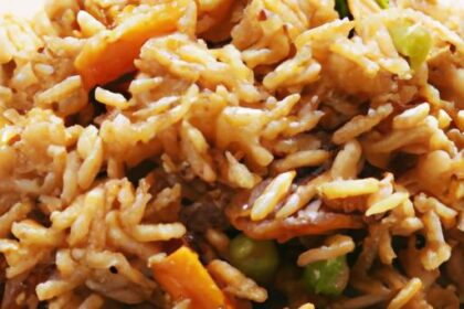 Nutritious Brown Rice Pilaf: A Flavorful Whole-Grain Twist