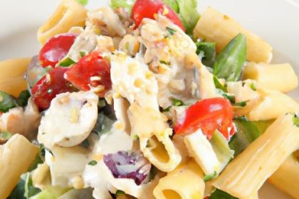 Creamy Chicken Ranch Pasta Salad: A Flavorful Summer Twist