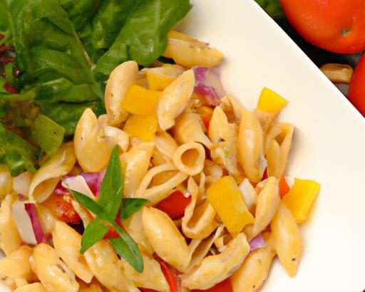 Tossed to Perfection: Pasta Salad with Italian Dressing Flair