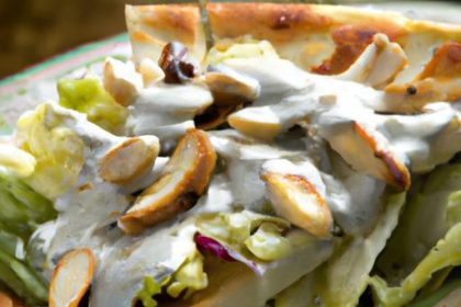 Chicken Crust Caesar Salad Pizza: A Flavor Revolution Unveiled