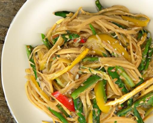 Bright Flavors: Asian Sesame Ginger Pasta Salad Recipe Guide