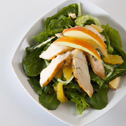 Zesty Honey Mustard Chicken Salad: A Flavorful Twist on Greens
