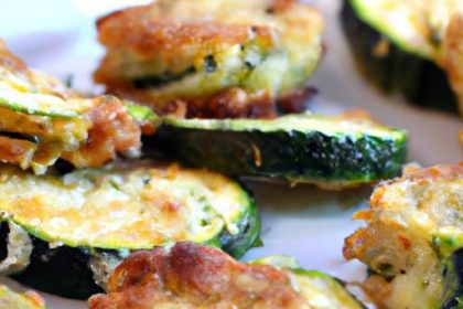 Crispy Zucchini Parmesan Bites: A Healthy Snack Twist