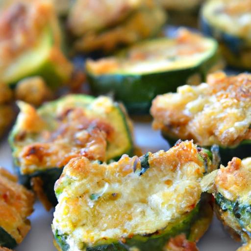 Crispy Zucchini ⁢Parmesan⁤ Bites: A Healthy Snack Twist