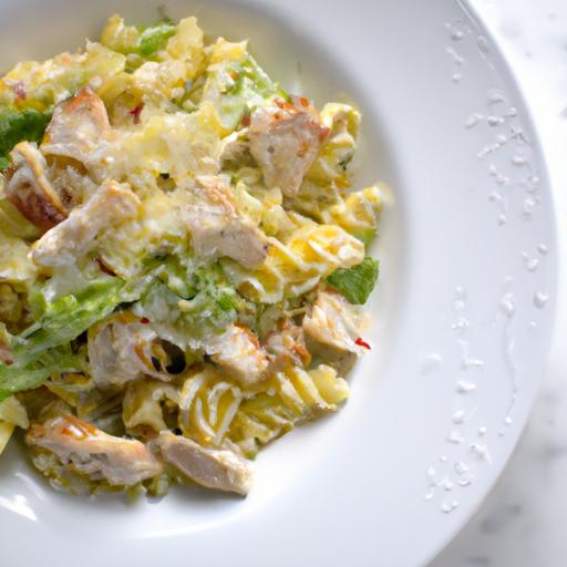 Twist on Tradition: Flavorful Chicken Caesar Pasta Salad Recipe