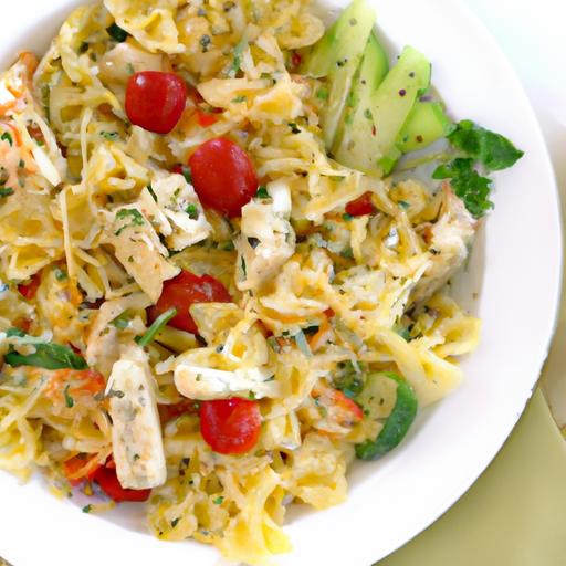 Creamy Chicken Ranch Pasta Salad: A Flavorful Summer Twist