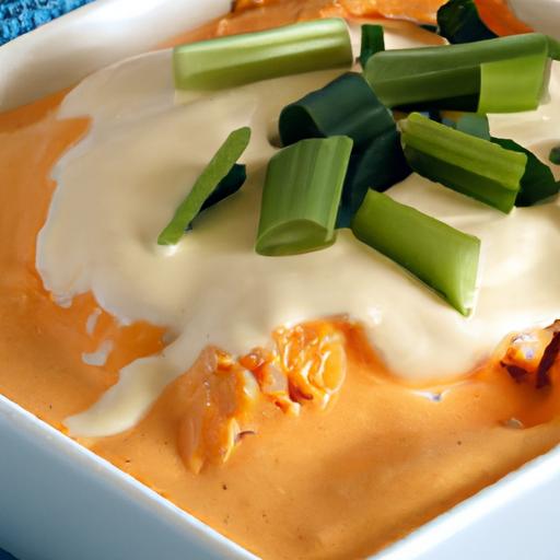 Buffalo‍ Chicken ​Dip Boost: High-Protein Game Day ⁣Favorite