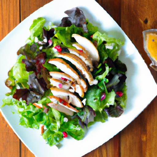 Zesty Honey‍ Mustard Chicken Salad: A‌ Flavorful Twist on Greens