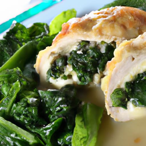Flavor-Packed‍ Spinach and Ricotta Stuffed Chicken Delight