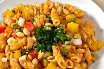 Zesty Mexican Taco Pasta Salad: A Flavorful Fiesta Dish