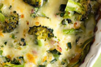 Paula Deen’s Broccoli Cheese Casserole with Salted Butter Flair