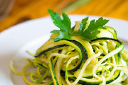 Twist on Tradition: Easy Zucchini Noodles Recipe Guide