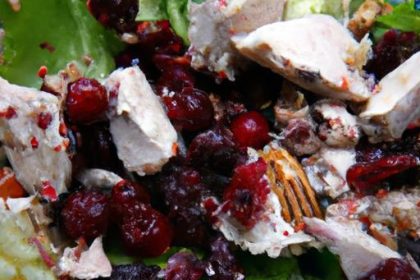 A Flavorful Twist: Chicken Salad with Cranberries & Pecans
