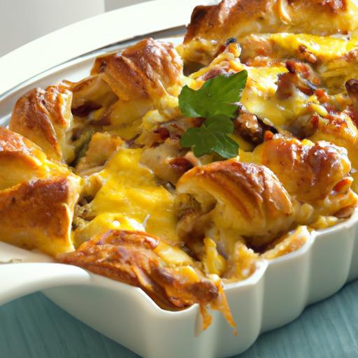 Decadent French Croissant and Brie Casserole Delight Unveiled