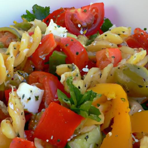 Mediterranean Magic: Easy Greek Pasta Salad Recipe Guide